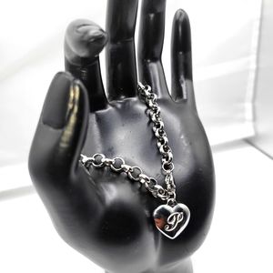 8 in initial "P" bracelet